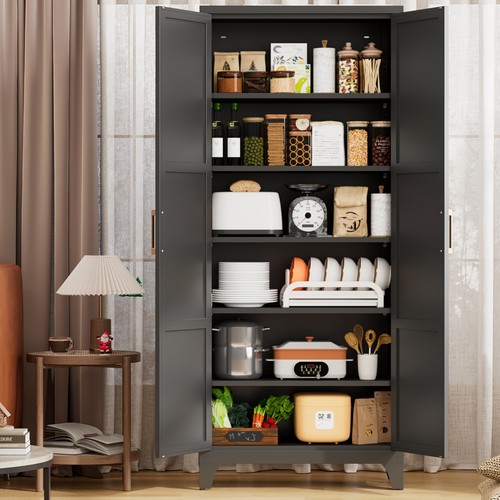 Freestanding kitchen pantry - freestanding,